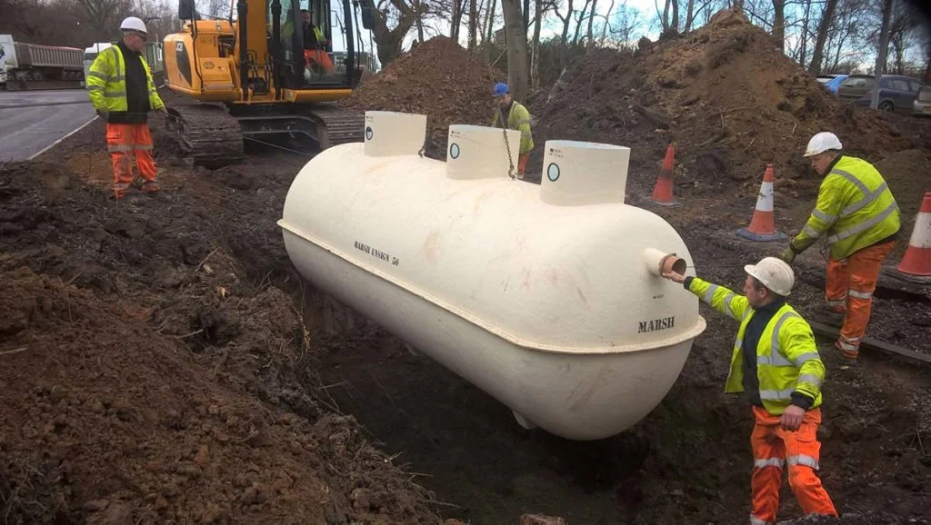 roadway drainage project shropshire