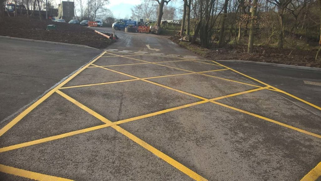 commercial driveways surfacing project shrewsbury